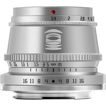 TTArtisan 35mm f1.4 APS-C Lens - Leica L Mount - Silver