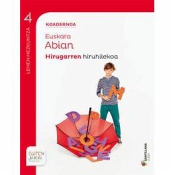 KOADERNOA EUSKARA ABIAN 4 HIRUGARREN HIRUHILEKOA EGITEN JAKIN - 9788498946345