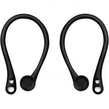 Ganchos Anticaída de Silicona para Auriculares Inalámbricos Bluetooth - Protector Deportivo y Antipérdida para AirPods (2 Piezas)