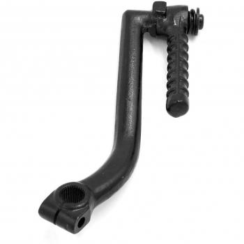 sourcingmap GY6 13mm Eje Palanca de Aluminio Pisar Arranque Rápido de Moto Negro