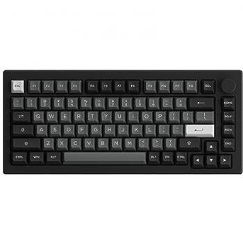 Teclado mecánico para juegos Akko 5075B Plus V2 75% RGB intercambiable multimodo 2.4 GHz