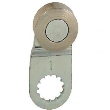 Palanca Roldana Plástico Telemecanique ZCY12, serie ZCY, para uso con XCKD, XCKP, XCKT, XCMD, recorrido XX cm YY