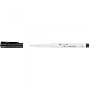 Faber-Castell FC167893 Artist Pen, White, 1 Count