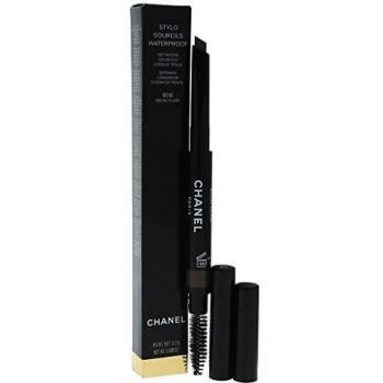 Chanel Stylo Sourcils Waterproof Eyebrow Pencil with Brush, Shade 808 Brun Clair, 0.27 g