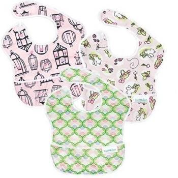 Hippychick SuperBibs Girls Gazebo / conejito Patch / jaulas de pájaros