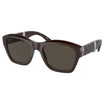 Chanel CH6055B Sunglasses for Women, Brown, Size 54