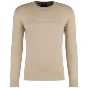 Sudadera Champion Crewneck Sweatshirt Beige Hombre