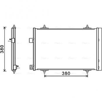 Condensador de aire acondicionado AVA COOLING CNA5274D PRASCO CNA5274D