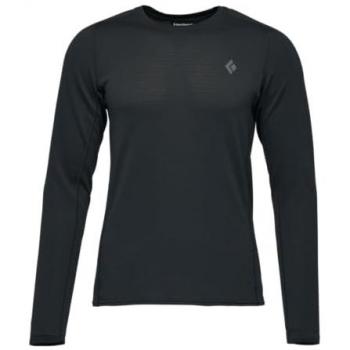 Black Diamond Men's Coefficient LT Crew Sweatshirt - Black, Extra Large