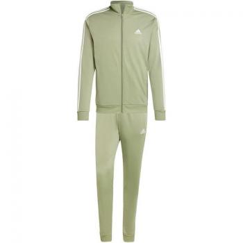 Chándal Adidas Sportswear Basic 3S Tricot Hombre Verde