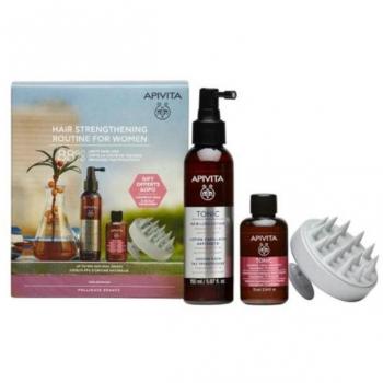 APIVITA Women's Tonic Hair Loss Lotion with Hippophae TC & Lupine Protein 150ml + APIVITA Tonic Shampoo for Women with Hippophae TC & Laurel