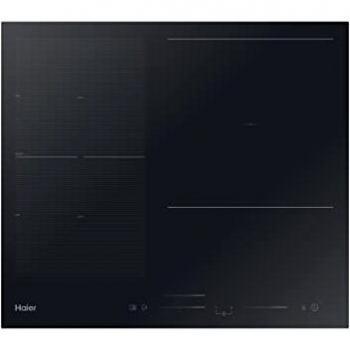 Encimera de Inducción Haier HAFRSJ63MC, 60 cm, 3 Zonas + Flexy Zone, Control Táctil, Conectividad WiFi y Bluetooth