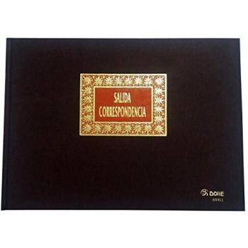 DOHE - Libro registro, salida correspondencia, folio apaisado