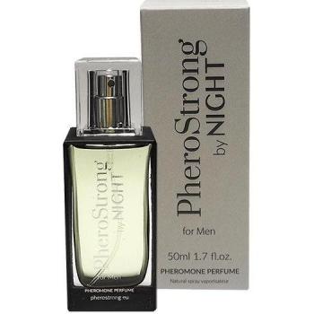 Perfume PheroStrong de Noite para Homens 50ml - Fragancia masculina con feromonas, aroma seductor, ideal para ocasiones nocturnas, presentación de 50 ml