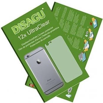 Conjunto de 12 láminas protectoras de pantalla Ultra Claras para Apple iPhone 6 la parte trasera