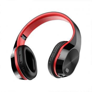 Auriculares inalámbricos plegables Bluetooth V5.0 con sonido envolvente estéreo 9D y micrófono para música y videojuegos
