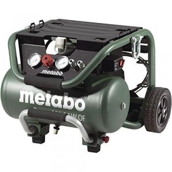 Metabo POWER 280-20 W OF Compresor 1.7kW/2.5HP 20L Caudal Entregado 140 L/min con Sistema de Protección Térmica