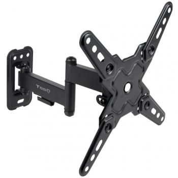 Soporte de Pared Extensible para Pantallas de 13-43 VESA 200, Max 20kg, Color Negro