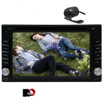 2DIN Pupug Digital GenšŠrico TV Autoradio DVBT 2 Din Car DVD de accesorios GPS Radio Stereos con la cš¢mara del revšŠs de la cubierta Nissan TIIDA QASHQAI SUNNY X Subwoofer TRAIL MURANO PATHFINDER Cubierta del logotipo de coches reproductor Autoradi