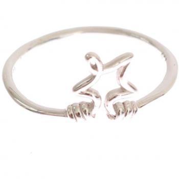 Nialaya Silver Star 925 Silver Authentic Ring - EU54 | US7