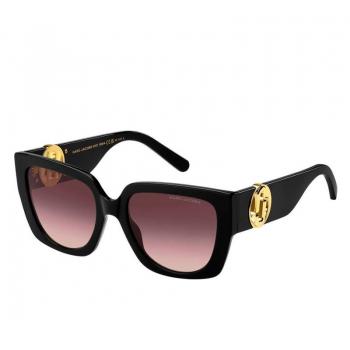 Marc Jacobs 687/S Rectangle Sunglasses, Black Unisex, Size: 54 MM, Gradient Lenses