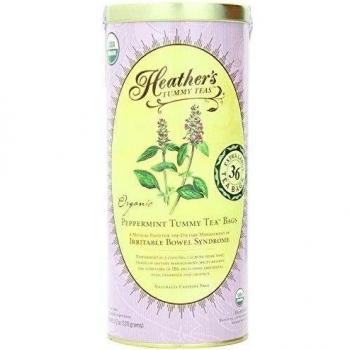 Heather's Tummy Teas Organic Peppermint Tea Bags, 4.2 oz