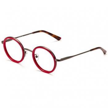 Etnia Barcelona Hong Kong BKRD Men's Eyeglasses - Grey Frame Size 47 - Blue Light Block Available