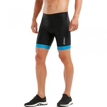 2XU Mens Perform 9 Tri Shorts Black/Signal Blue MT5532b Size - L