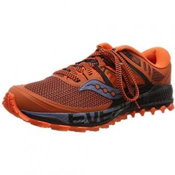 Saucony Peregrine ISO, Zapatillas de Running para Hombre, Naranja