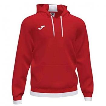 Sudadera con capucha Joma Confort II hombre/niño rojo blanco