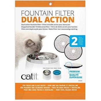 Catit Cartucho de Recambio para Bebedero, Acero Inoxidable, 2 L