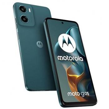 Smartphone Motorola Moto G05 4G 256GB 8GB RAM Doble SIM Pantalla 6.67 Cámara Principal 50MP USB Tipo-C Android 15 Batería 5200 mAh Verde Forestal