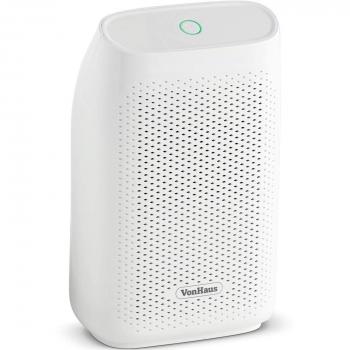 VonHaus Mini Deshumidificador de 700 ML con Apagado Automático - Compacto y portátil – Elimina la Humedad y el Moho. Ideal para el Hogar, Caravanas, Dormitorio, Baño, Garages y Armarios