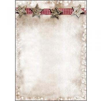 Papel navideño sigel Chalet de Invierno A4 90 g/m², paquete de 25 hojas