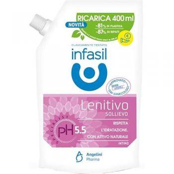 Infasil Gel de Higiene Íntima Calmante Ecológico Recarga 400 ml