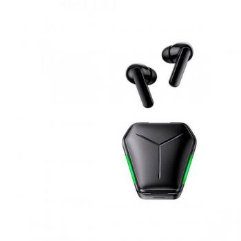 Auriculares Inalámbricos Bluetooth Gamer USAMS JY01 True Wireless con Estuche Negro