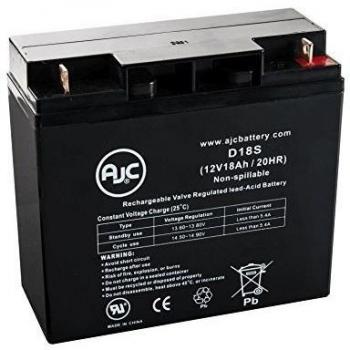 Batería de Ácido-plomo sellado de 12V 18Ah Parasystems PS-12180-NB - Es un recambio de la marca AJC®