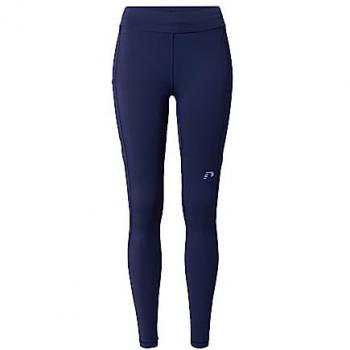Mallas Deportivas Newline Core para Mujer - Leggings de Running Azul XS