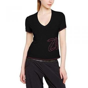 Zumba Camiseta Manga Corta V-Neck Negro M