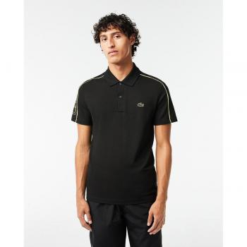 Polo Lacoste Movement Slim Fit Negro para Hombre PH1426-00 de Piqué Técnico