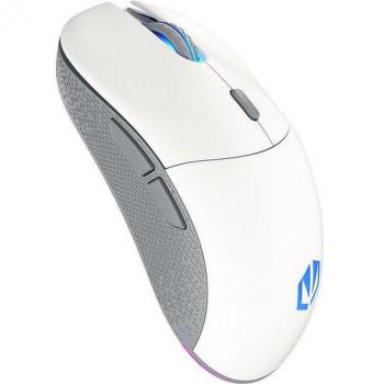 Mouse de Gaming Inalámbrico Endorfy GEM Plus Onyx Blanco, Óptico, Ambidextro, 26000 DPI, USB Type-C