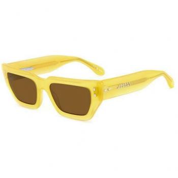 Isabel Marant Women's Yellow/Brown Sunglasses IM 0159/S (54 MM)