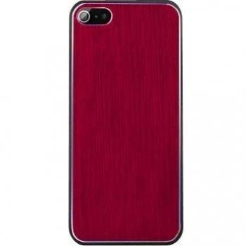 Desconocido - Carcasa trasera iphone 5 acabado aluminio roja