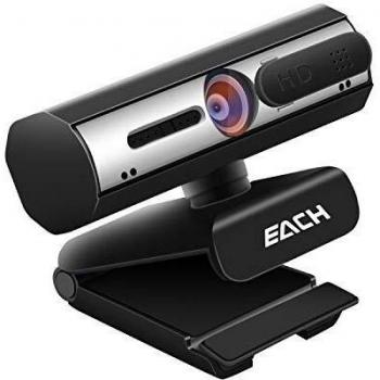 Anivia Webcam USB HD 1080P ordenador y portátil Webcam con micrófono incorporado cubierta para cámara web Plug and Play videollamadas transmisión en vivo Webcam