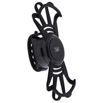Soporte desmontable y giratorio para smartphone T'nB Urban Moov negro, compatible con bicicleta y patinete
