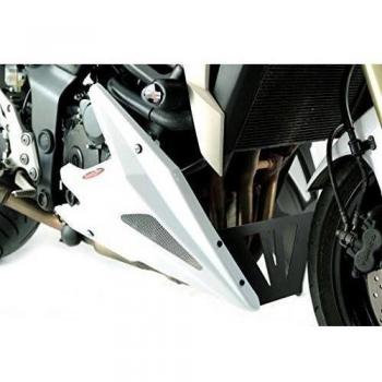 Kawasaki Z750 04 - 11/Z750S/Z750R 11 - 12/Z1000 03 - 09/WHITE-SILVER Malla nuevo estilo Belly Pan