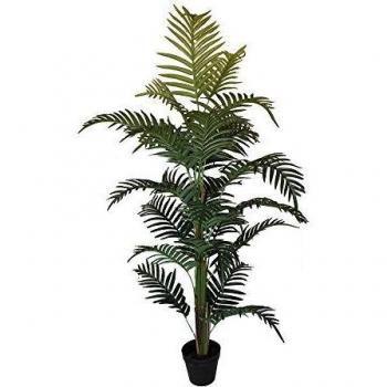 Wellhome Areca Artificial de 140 cm de Altura con Maceta