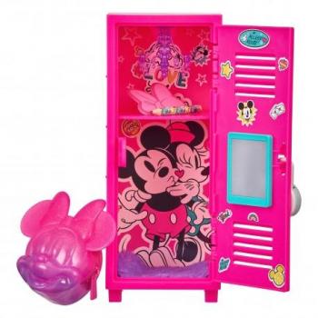 Cefa Toys-Minnie Real Littles Mini Taquilla Disney, color rosa 00234