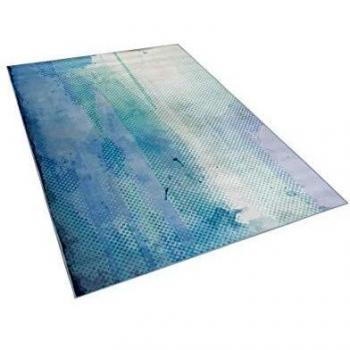 Alfombra Tejido Multicolor 140 x 200 cm Pintura Acuarela Abstracta Moderna Susuz