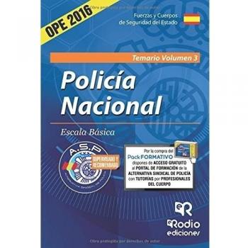 Cuerpo Nacional de Policía. Escala básica. Temario Vol. 3. Tercera Edición: Volume 3